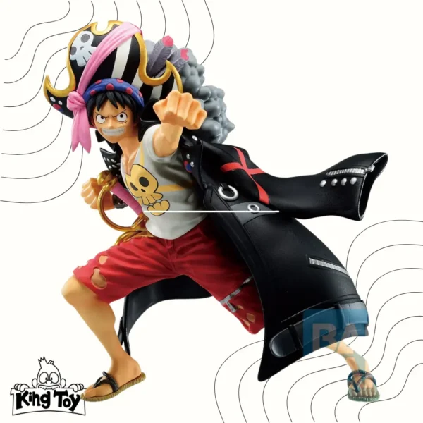 One Piece Figure Ichibansho Monkey.D.Luffy Film Red 13 cm