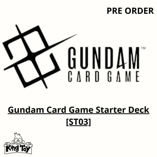 GUNDAM CARD GAME Starter [ST03] Zeon’s Rush (ENG)