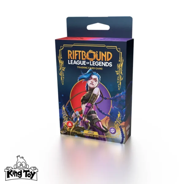 Riftbound: League of Legends TCG - Set One: Origins Champion Deck - Jinx - EN KING TOY
