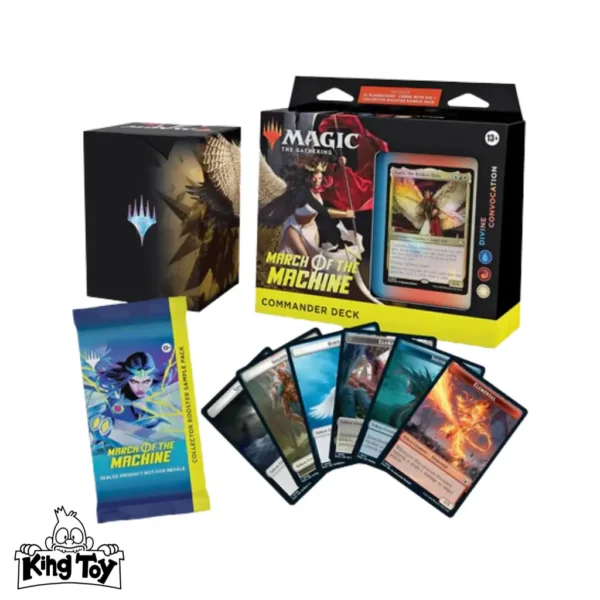 Magic The Gathering Commander: L’Avanzata delle Macchine: "Convocazione divina" Mazzo Commander -ENG-
