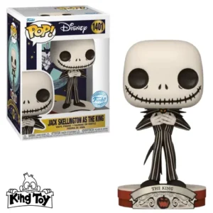DISNEY – FUNKO POP N° 1401– JACK SKELLINGTON AS THE KING