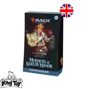 Magic The Gathering COMMANDER DECK DELITTI AL MANIERO KARLOV MKM - PUNTARE AD IMPUTARE MAGIC ENG