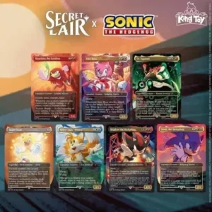 Magic Secret Lair x Sonic SuperDrop Friends & Foes No Foil