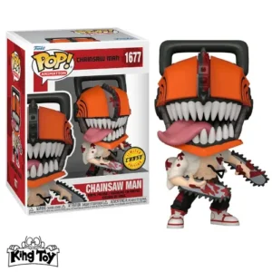 FUNKO POP! Animation- Chainsaw Man with Chase - N° 1677