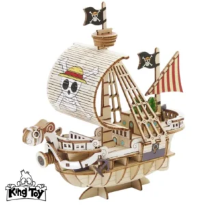 One Piece wa-gu-mi wooden art Going Merry