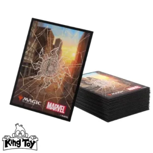 Magic x Spider-Man: 105 Bustine Premium Art Sleeves PLAINS Gamegenic mtg