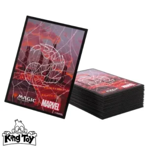 Magic x Spider-Man: 105 Bustine Premium Art Sleeves MOUNTAIN Gamegenic mtg