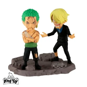 ONE PIECE - Roronoa Zoro & Sanji - Figure WCF Log Stories - 8cm