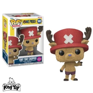 Funko Pop! TV – One Piece Netflix : Chopper Flocked #1883 (Vinyl Figure)